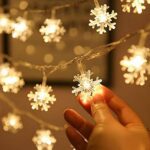 ریسه ال ای دی دانه برفی تزیینی