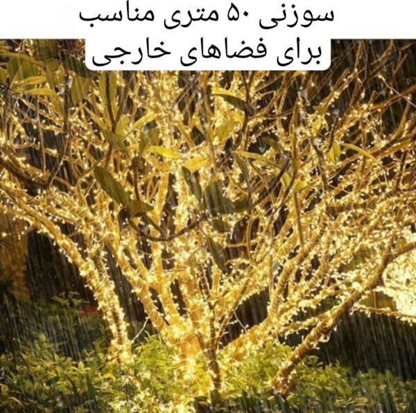 ریسه ال ای دی سوزنی مناسب فضای خارجی و خیابانی