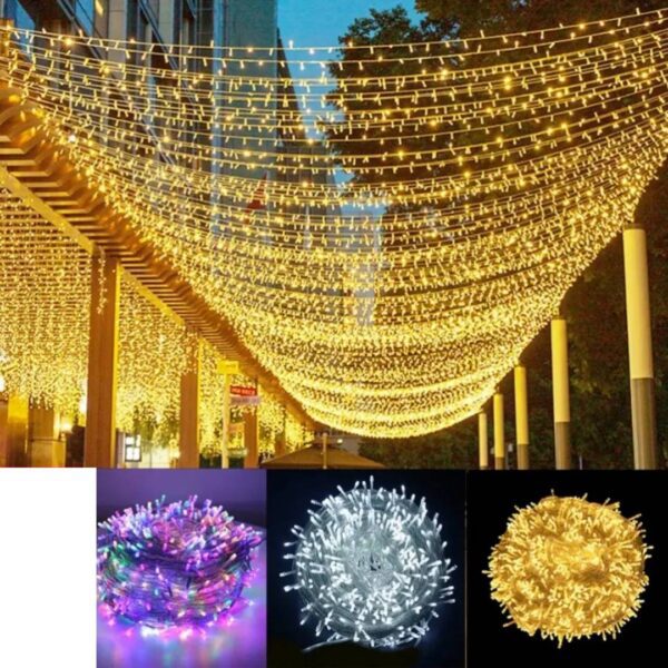 ریسه سوزنی 100 متری رنگ مختلف