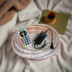 ریسه هفت رنگ RGB ریموت دار ضدآب 5 متری