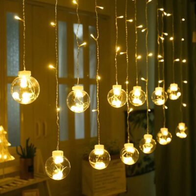 ریسه پرده ای توپی بزرگ