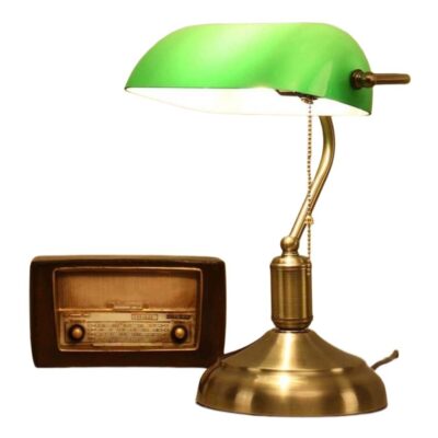 Lightland Bunker Classic Green Reading Lamp