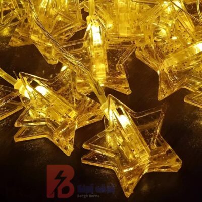 ریسه Led گیره دار ستاره تزیینی 3 متری