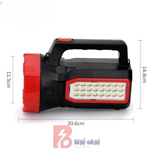 چراغ قوه سولار ویداسی WD-562S
