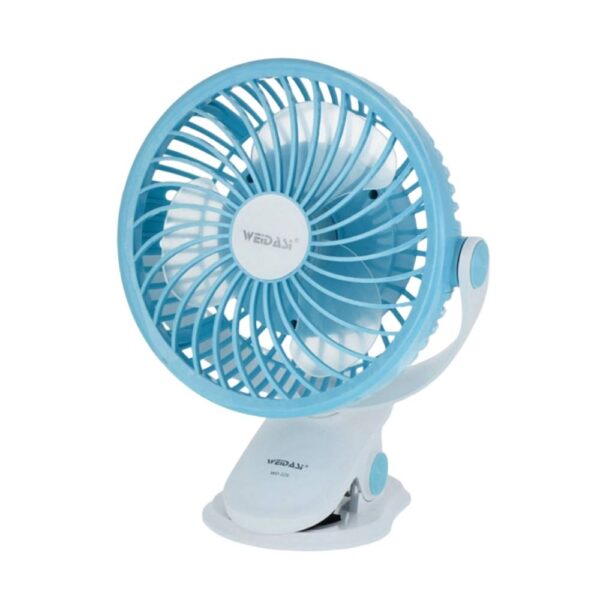 پنکه شارژی گیره دار ویداسی WD-225