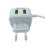 آداپتور فست شارژ چراغ دار KHONJI سه خروجی