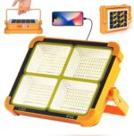 پروژکتور LED کیانگ شارژی خورشیدی (سولار) اضطراری ضد آب