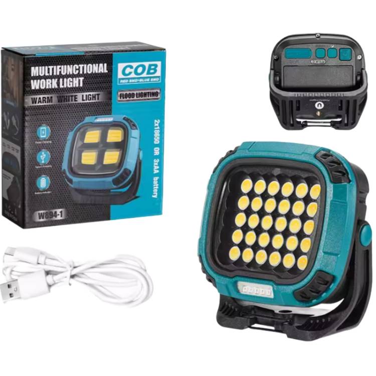 پروژکتور شارژی COB آهنربا دار W894 پروژکتور شارژی COB آهنربا دار W894