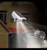 چراغ LED خورشیدی طرح دوربین
