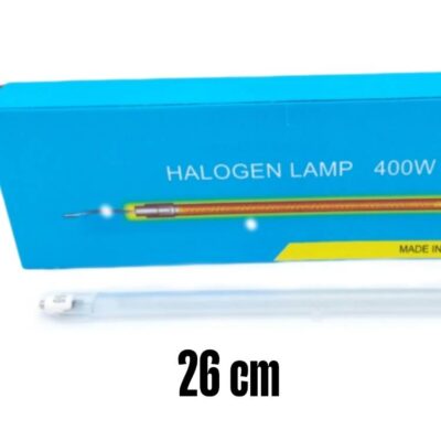 المنت بخاری برقی شیشه ای 400 وات طول 26 سانتی متر