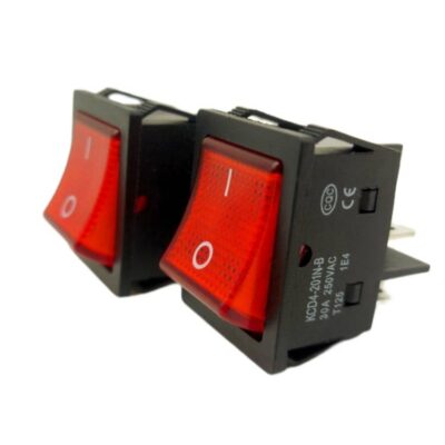 کلید راکر 30 آمپر چراغدار مدل KCD4