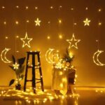 ریسه ال ای دی ماه و ستاره 3 متری کنترل دار اتاق کودک