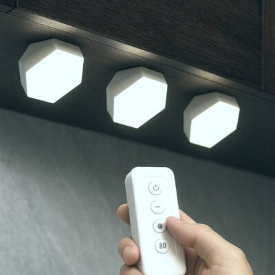 چراغ اضطراری سقفی زیر کابینتی چسب دار باطری خور