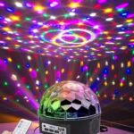 رقص نور نیم کره فلش خور اسپیکردار مدل MAGIC