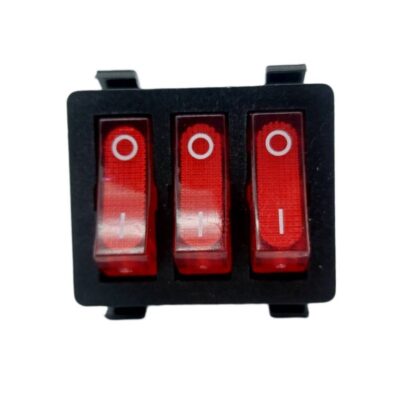 کلید بخاری برقی سه پل مدل سه شعله