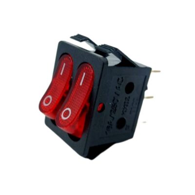 کلید راکر بخاری برقی دو پل