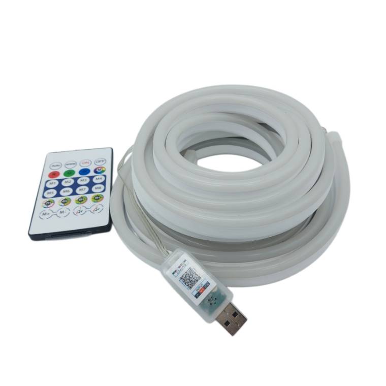 ریسه نئون فلکس هوشمند سایروکس 5 متری RGB ریسه نئون فلکس هوشمند سایروکس 5 متری RGB