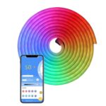 ریسه نئون فلکسی RGB ریموت دار موزیکال هوشمند 12 ولت