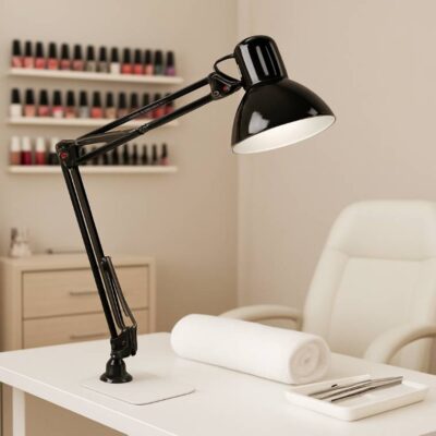 چراغ مطالعه برای ناخن کاری مدل گیره دار