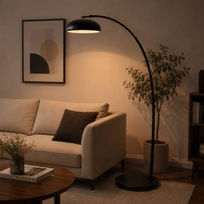 آباژور ایستاده خمیده ایکیا مدل shild